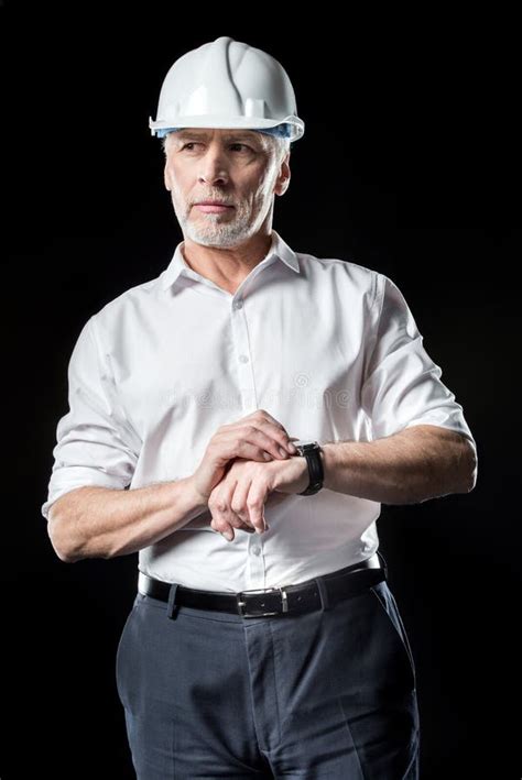 Mature Male Architect Stock Photo Image Of Businessman 125619226