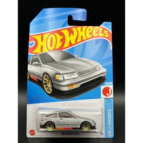 車庫 Hot Wheels 風火輪Honda CR X crx 本田 喜美 蝦皮購物