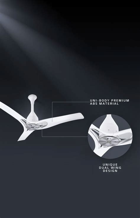 Dual Wing Ceiling Fan | Remote Controlled | LG Africa