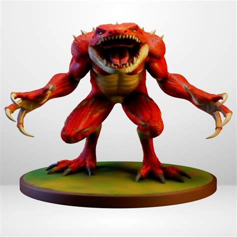 Hot Goblin レッドスレイ ミニチュア ホットゴブリン 混沌の怪物