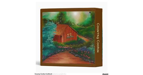 Country Cookin Cookbook Binders Zazzle
