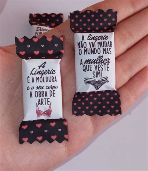 Balas Personalizadas Lingerie Elo Produtos Especiais