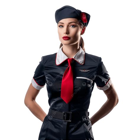 Whimsical Flight Attendant Costume Girl Fantasy, Airline, Female Staff