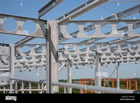 castellated beam  res stock photography  images alamy