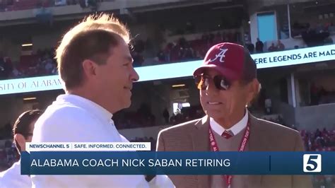 Nick Saban announces retirement after 17 years at Alabama