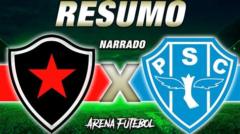 Botafogo Pb X Paysandu Na S Rie C Do Campeonato Brasileiro Youtube