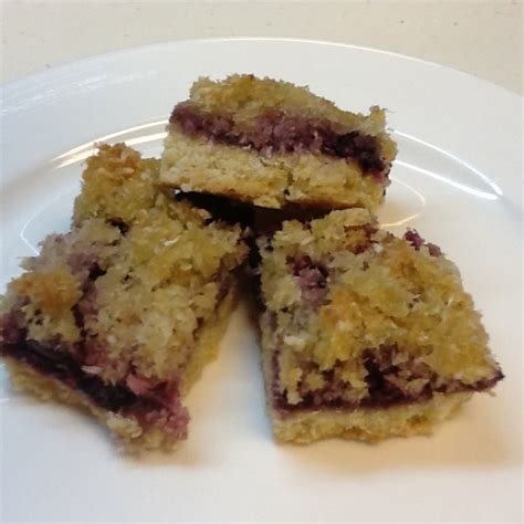 Berry Coconut Slice