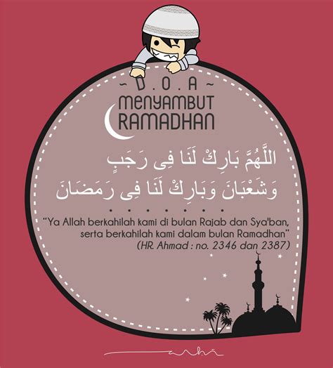 Doa Menyambut Bulan Ramadhan Sharing My Ceritera