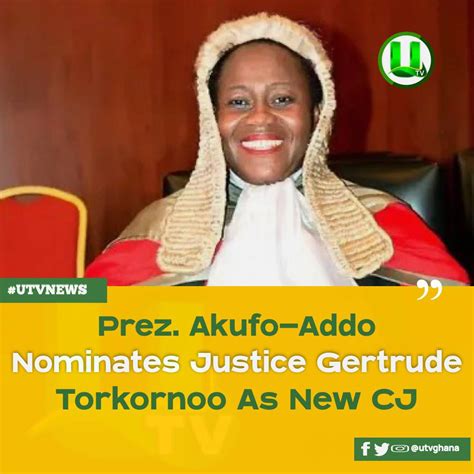 UTV Ghana On Twitter Prez Akufo Addo Has Nominated Gertrude