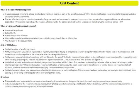 Working With Sex Offenders Edquals