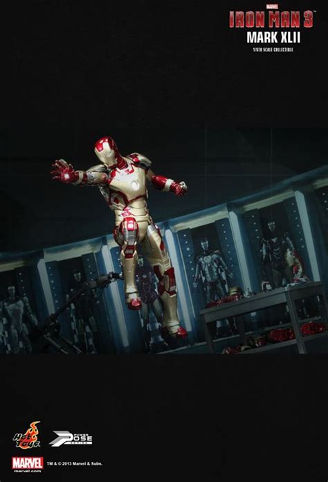 Hot Toys Iron Man Mark Xlii Power Pose Hot Toys Iron Man Iron Man Hot Toys