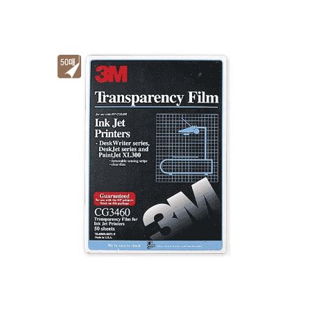 Macro21 Co. 3M OHP 필름-#CG3460(A4/50매)[CO0317]