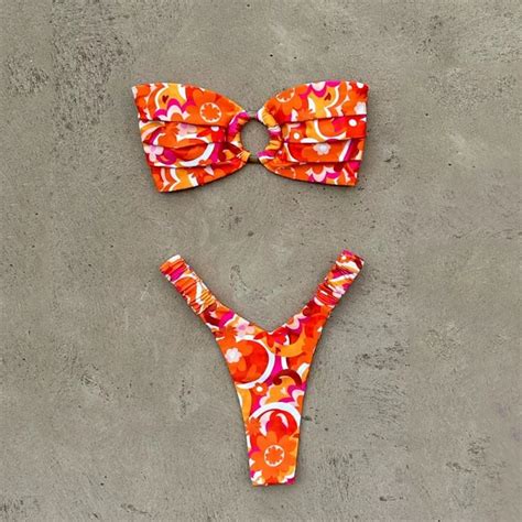 Push Up Micro Bikini Verführerische Damen Badebekleidung im