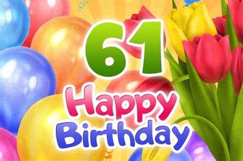 Happy 61st Birthday Images