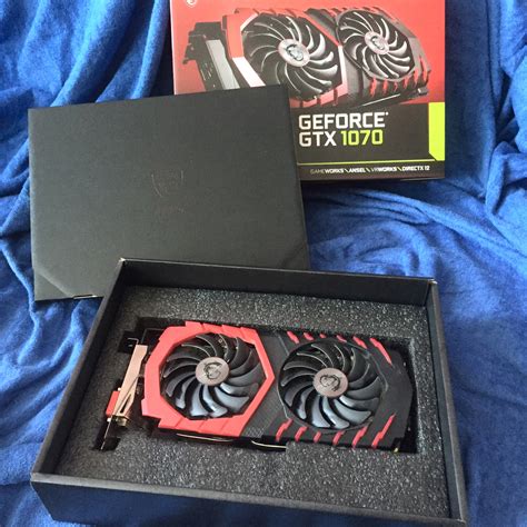 Обзор от покупателя на Видеокарта MSI GeForce GTX 1070 GAMING X 8G ...