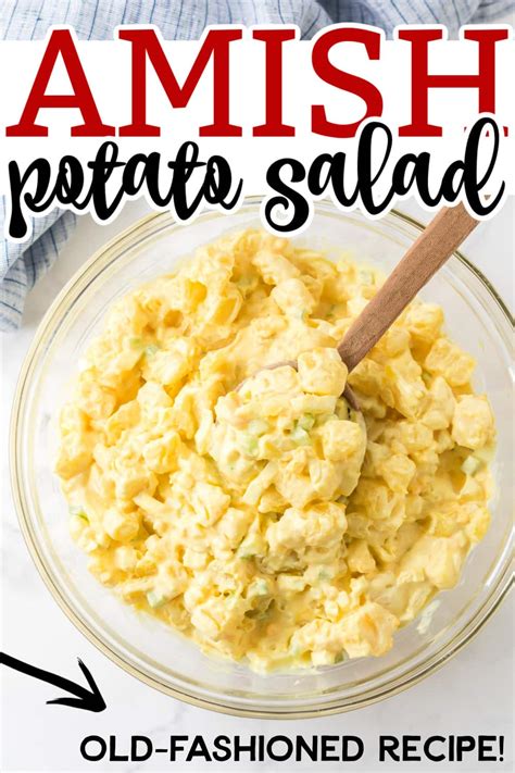 Amish Potato Salad Old Fashioned Cozy Delish