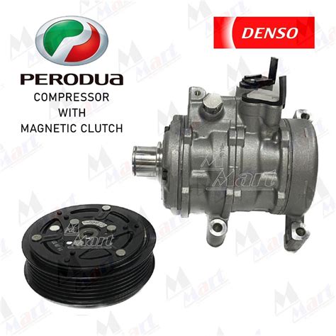 Perodua Myvi 2018 1 3cc 6PK Air Cond Compressor With Magnetic Clutch