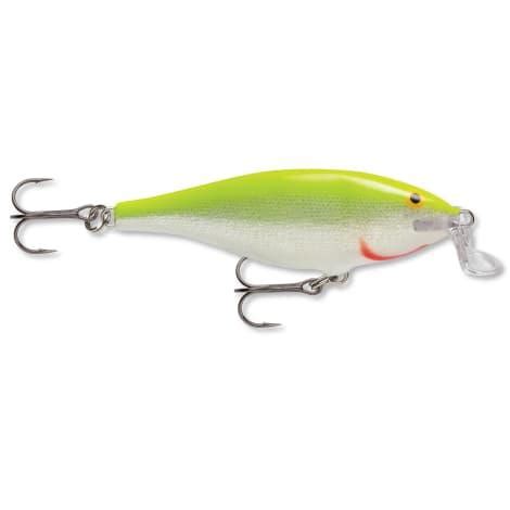 Shallow Shad Rap - Silver Fluorescent Chart. by Rapala at Fleet Farm