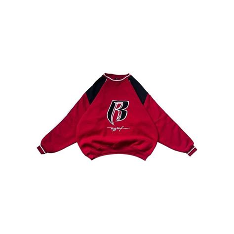 Ruff Ryders Ruff Ryders Y2k Hip Hop Dmx Rap Boxy Embroidered Sweatshirt