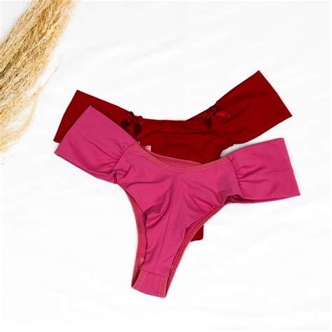 Kit Calcinha Pala Larga Fio Duplo Microfibra Lingerie Shopee Brasil