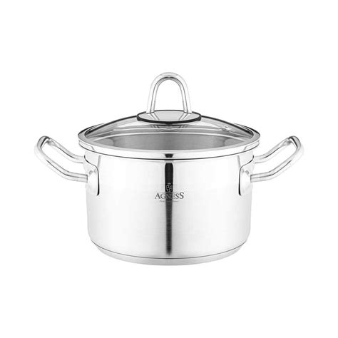 Кастрюля Agness 16x10 см, 1.8 л 916-450 - выгодная цена, отзывы ...