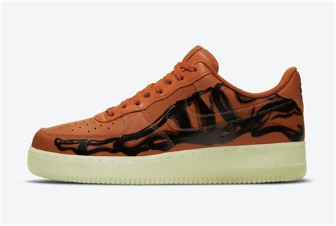 Nike Air Force 1 Skeleton "Brilliant Orange" - Дата релиза, где купить