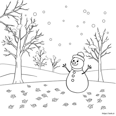 Winter Coloring Pages For Teens