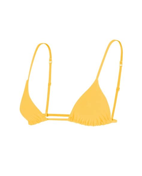 Yellow String Bikini Top String Bralette Ark Swimwear