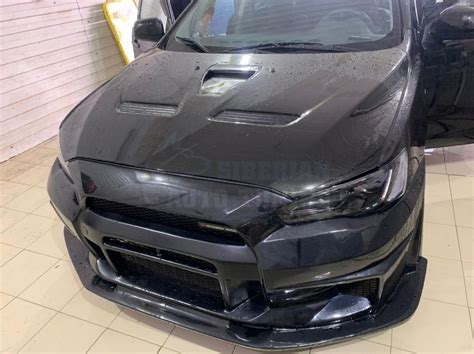 Купить Mitsubishi Lancer X Передний Бампер Varis версия 3 (Абс пластик ...