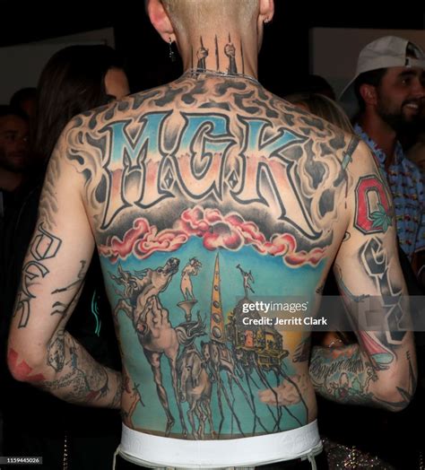 Mgk Back Tattoo
