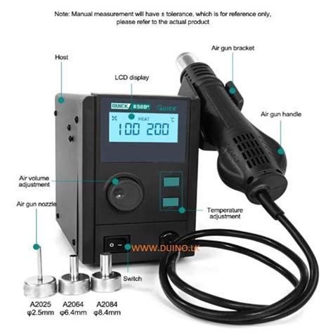 Quick D Lead Free Hot Air Gun Soldering Rework Station W Delivery Within Days