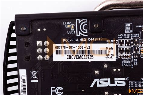 HD7770-DC-1GD5-V2 ASUS RADEON HD 7770 PCIE 3.0 GRAPHICS CARD - MGI – MGI