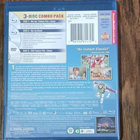 Disney Pixar Media Disney Pixar Toy Story On Bluray Dvd Poshmark