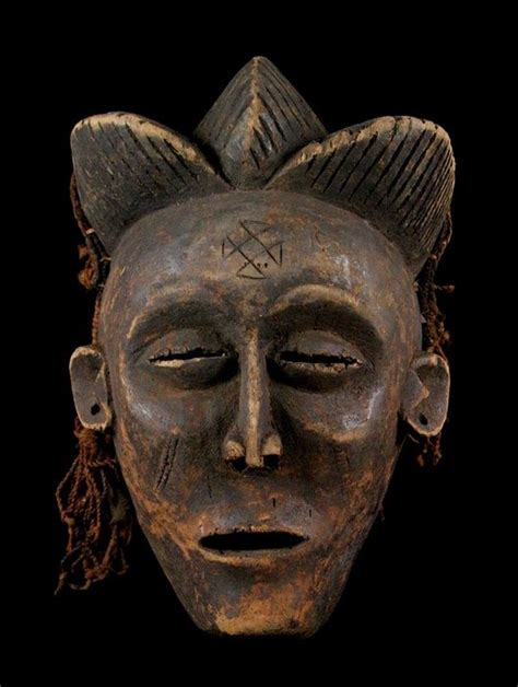 Mask Wood Chokwe Congo Drc Angola Catawiki