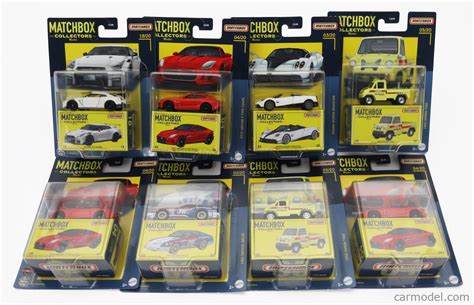 MATTEL HOT WHEELS GBJ48 953L 8 Scale 1 64 NISSAN SET ASSORTMENT 8 PIECES VARIOUS