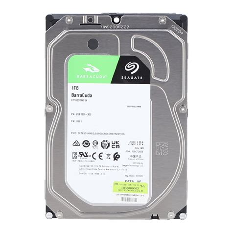 1 Tb 35 Inch Hdd ฮาร์ดดิสก์ 35 นิ้ว Seagate Barracuda 7200rpm