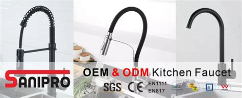 SANIPRO Waterfall Stainless Steel Hot Cold Mixer Tap