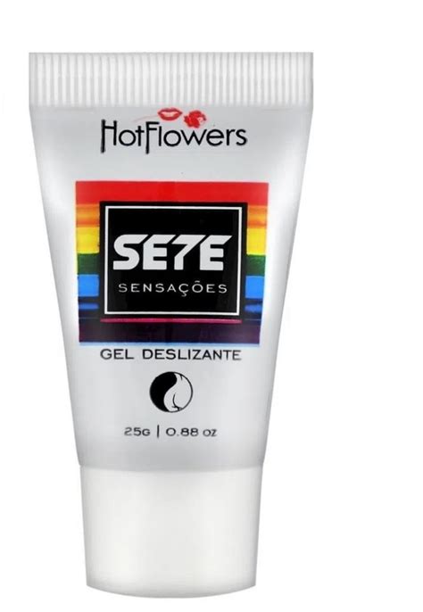 SETE SENSAÇÕES GEL DESLIZANTE 25G HOT FLOWERS