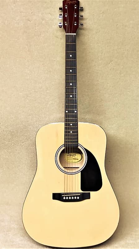 FENDER SQUIER SA-150 Acoustic Guitar Mfg. 2018 - Natural | Reverb