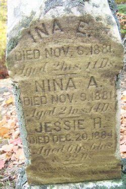 Jessie Gay 1878 1884 Mémorial Find a Grave