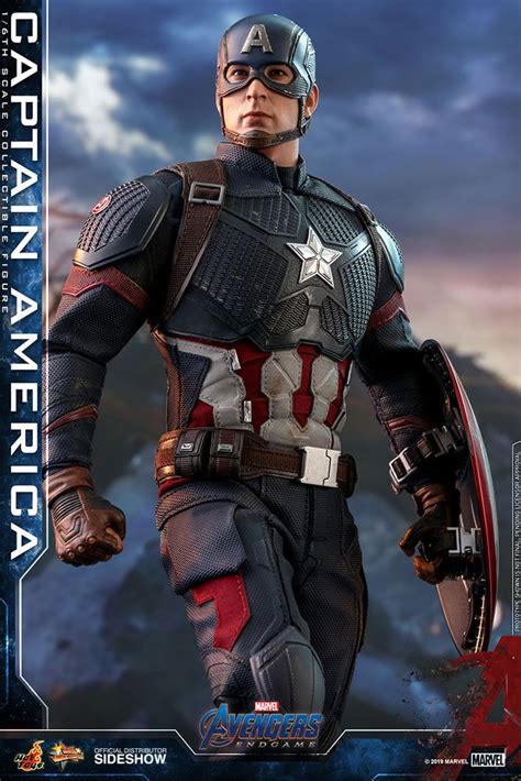 MARVEL AVENGERS ENDGAME CAPTAIN AMERICA Action Figure HOT TOYS Edicollector