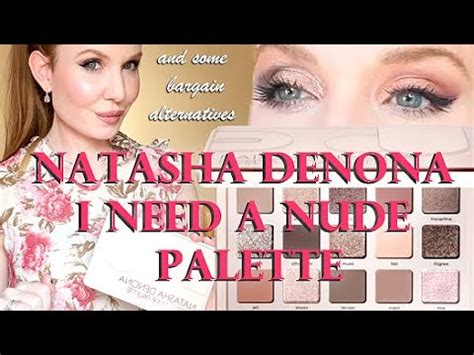 Full Try On Review Natasha Denona I Need A Nude PaletteSO GOOD YouTube