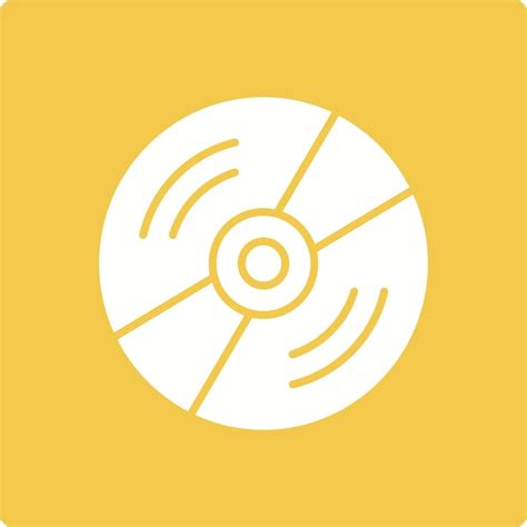 Premium Vector Compact Disc Icon
