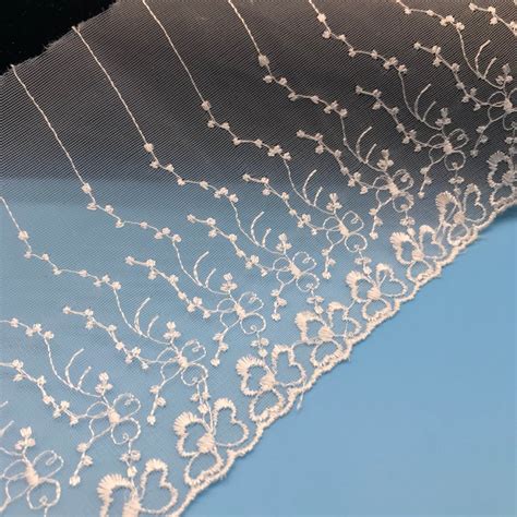 Customized Free Sample Hot Sale Tc African Fabric Evening Dress Embroidery Lace Organza Lace