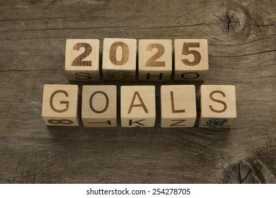 Goals New Year Resolution Concept Stock Photo Shutterstock