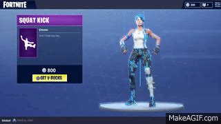 Squat Kick - Fortnite Battle Royale (Emote) on Make a GIF