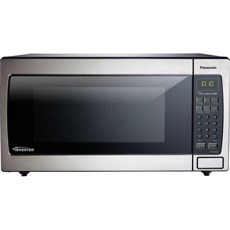 Panasonic 16 Cu Ft Countertop Microwave In Stainless Steel Built In