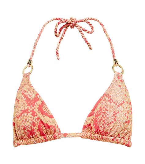 Buy Heidi Klein Masai Mara Bikini Top Pink At Off Editorialist