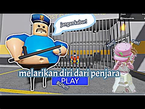 Melarikan Diri Dari Penjara Bapak Polisii Roblox Indonesia I D