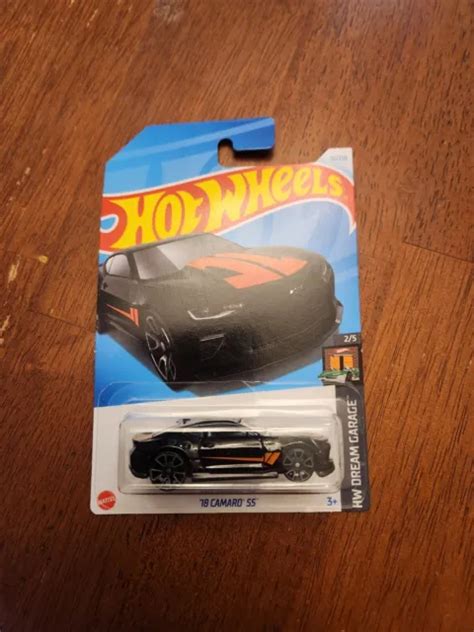 Hot Wheels Camaro Ss B Case Black Hw Dream Garage Picclick Ca